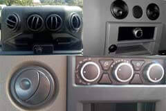 Air conditioning or truck ventilation
