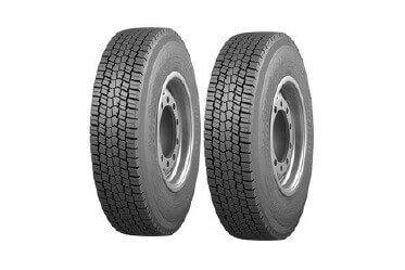 Radial Tube Tyres in front and rear